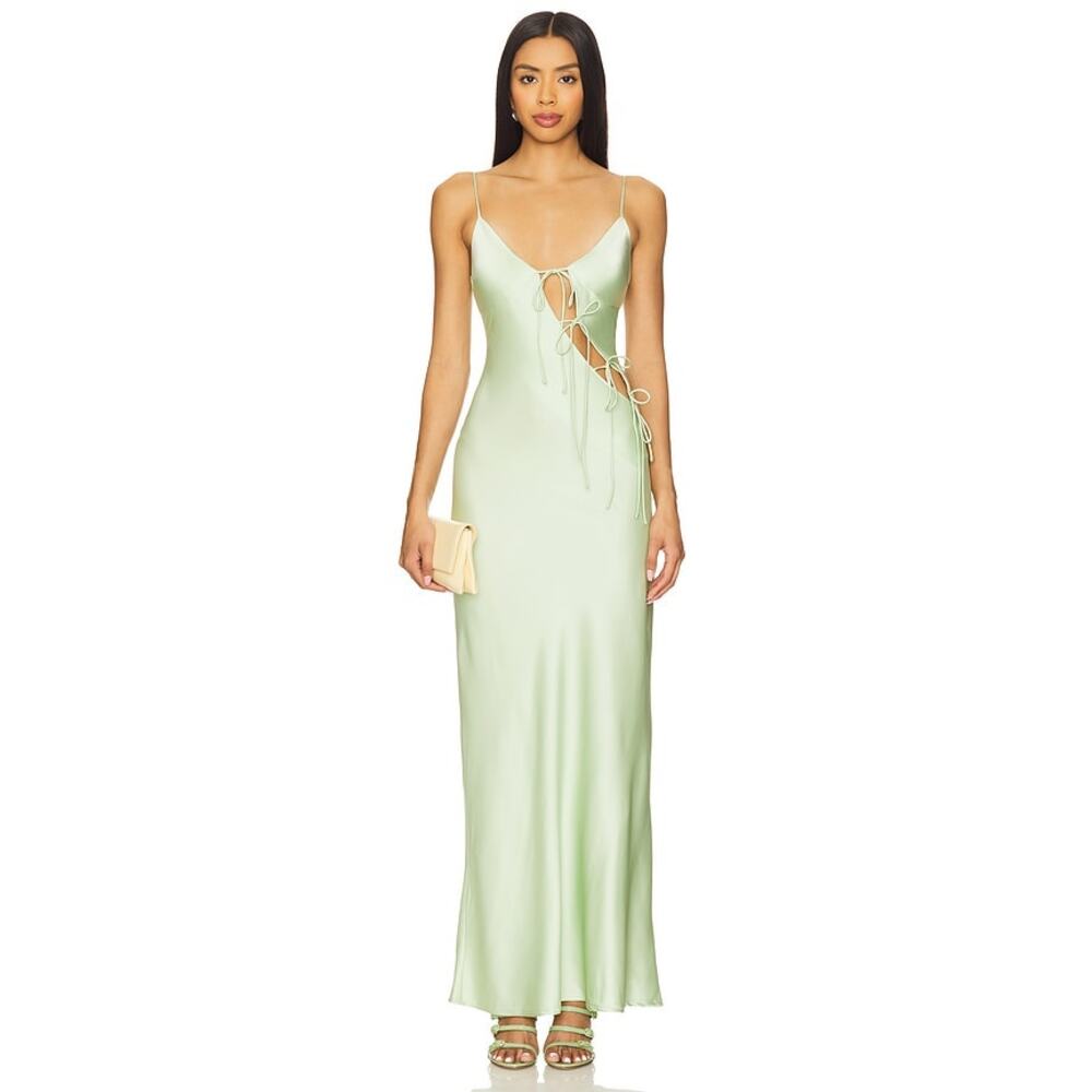 Lioness Light Green Maxi Dress